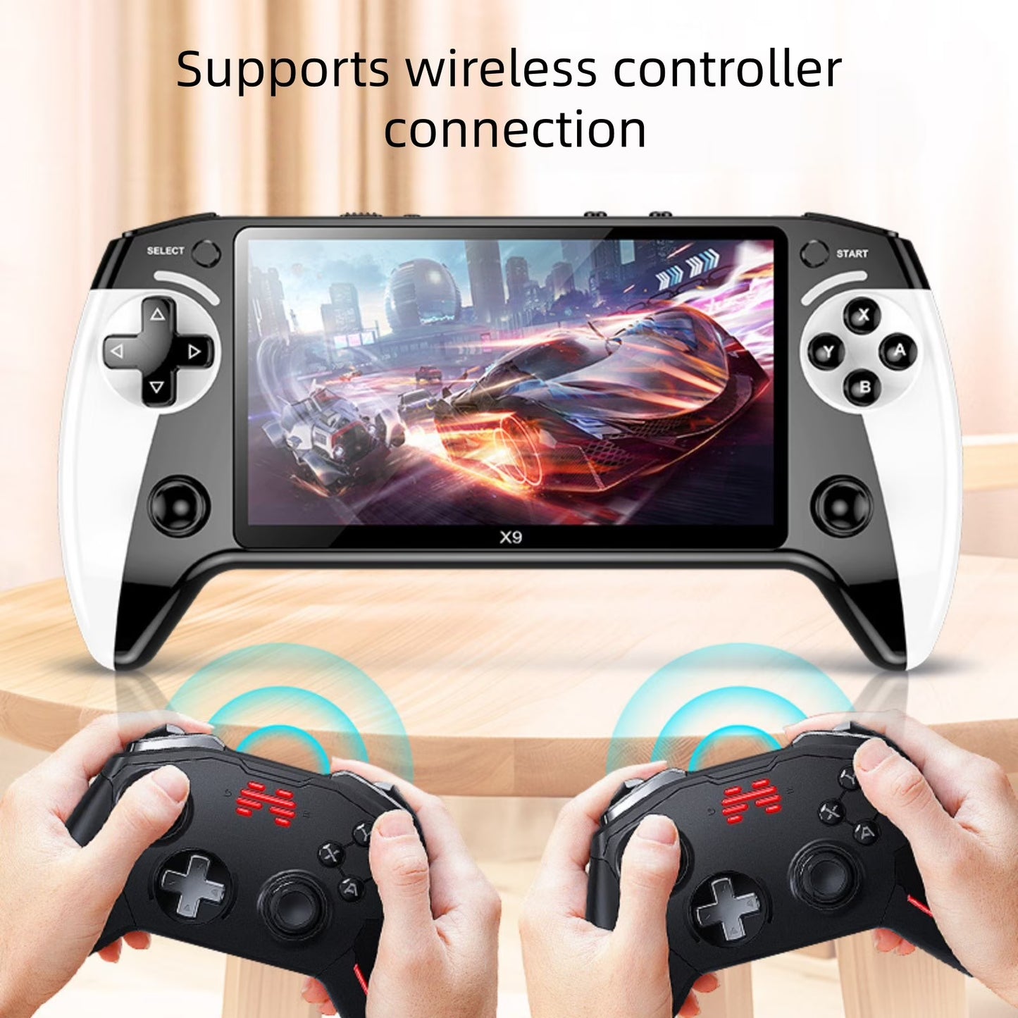 X9 Handheld Retro Game Console With Built-In Games