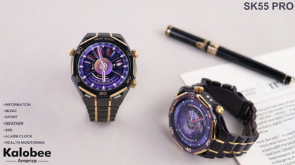 Men’s AMOLED Smartwatch With Bluetooth Calling