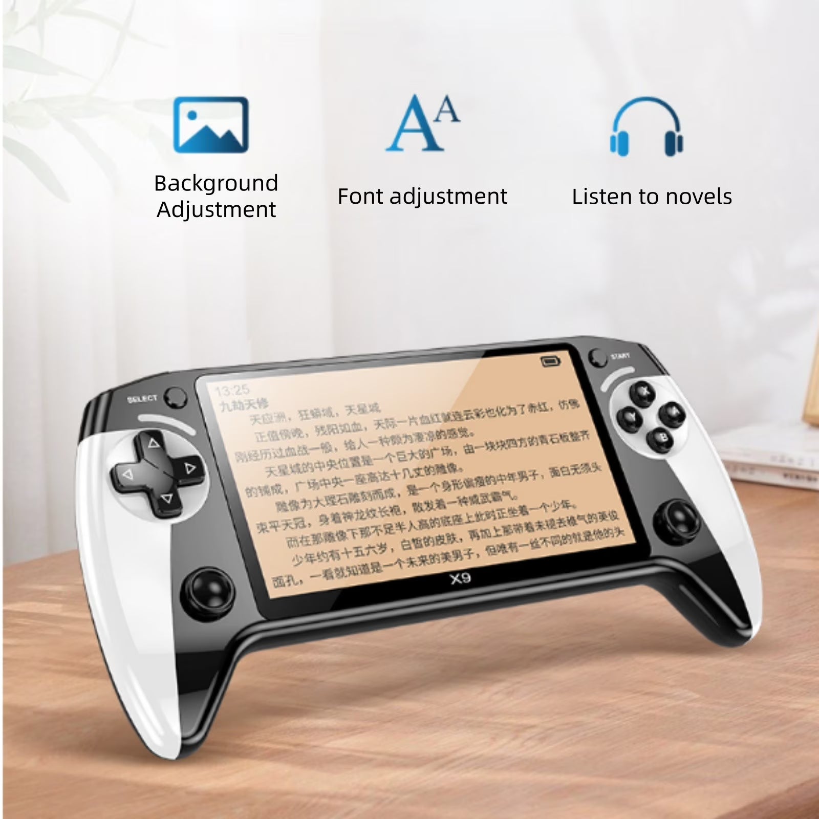 X9 Handheld Retro Game Console With Built-In Games