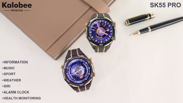 Men’s AMOLED Smartwatch With Bluetooth Calling