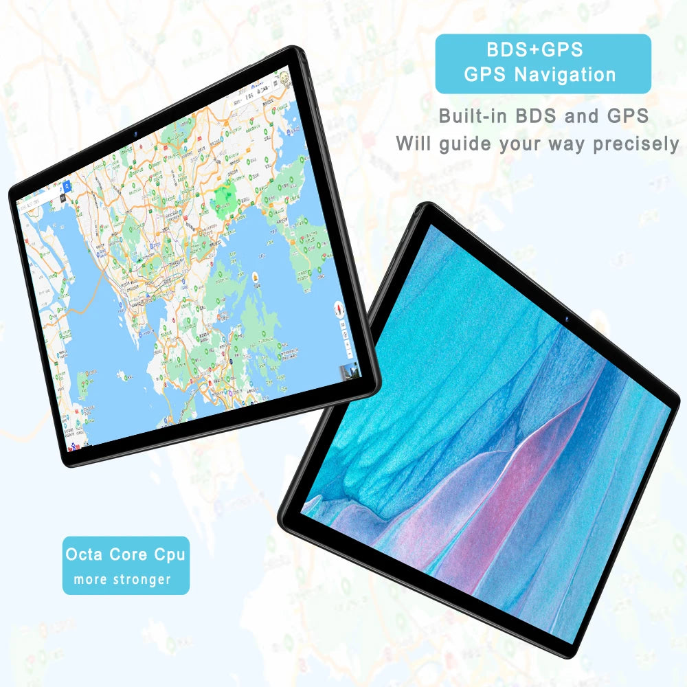 10.1" Android Tablet PC 6GB+128GB 4G LTE Octa-Core
