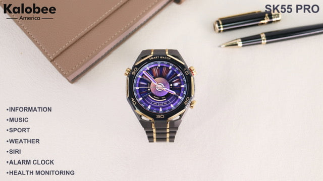 Men’s AMOLED Smartwatch With Bluetooth Calling